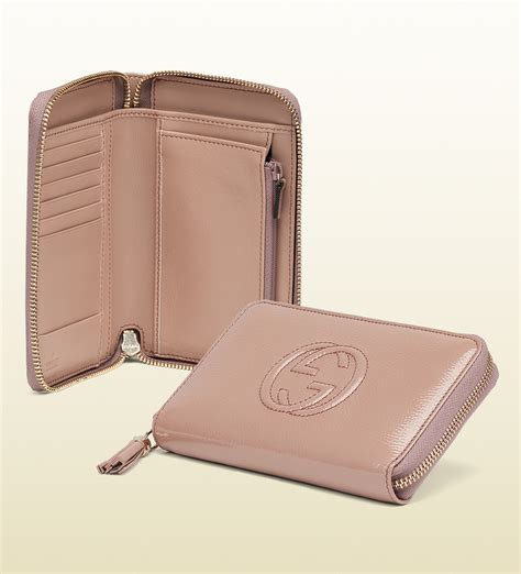 pink.gucci wallet|Gucci soho wallet pink.